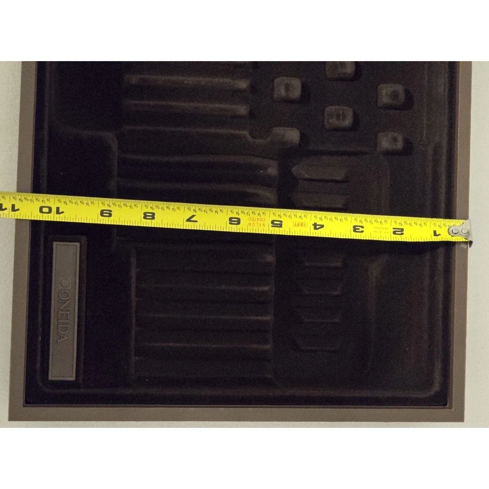 Oneida Prestige Tray #887 Brown 20 Pc Service For 4 Flatware Forks‎ Spoons